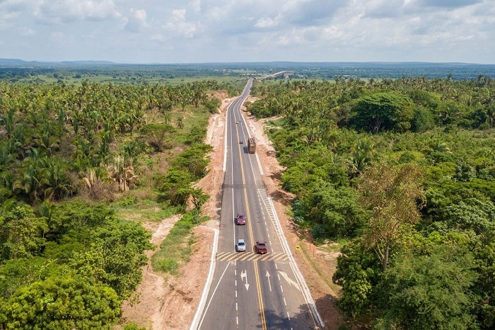 Rodovia BR-230, no Pará, recebe obras de pavimentação - Estradas