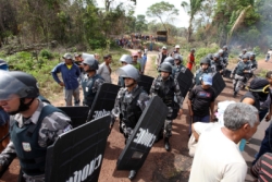 Setores de Segurança Pública do Estado garantem reintegração de