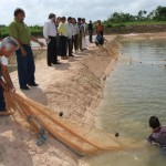 Ministro da Pesca e Aquicultura em Santarém