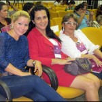 Nilcelha Santana ao lado da deputada, Amália Santana