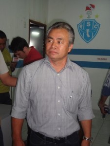 Oscar Yamato aprovou, com ressalvas, as instalações de Barcarena (Foto: Globoesporte.com)