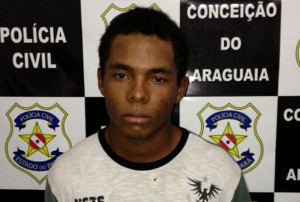 Acusado de duplo sequestro, Wallas Pereira de Abreu foi preso em flagrante pela polícia do sul do Pará