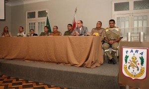 O trabalho dos órgãos de segurança para o dia da partida foi detalhado em entrevista coletiva na sede da Polícia Militar