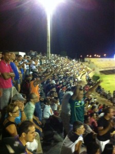Torcida que compareceu ao Nilton Santos