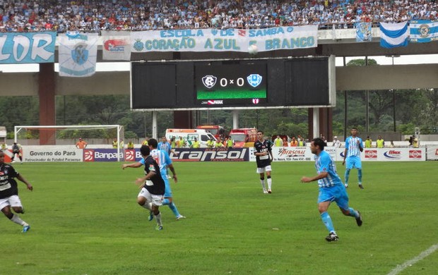 Remo e Paysandu fizeram um jogo bastante equilibrado