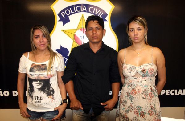 Os presos fariam parte de uma quadrilha especializada em extorquir funcionários de agências bancárias localizadas no interior do Estado