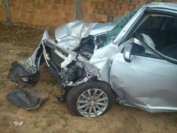 Veículo recolhido na sede da 4ª CIPM