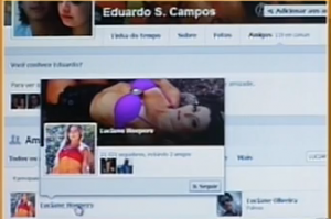 Luciane aparece entre amigos do secretário de Relações Institucionais do TO, Eduardo Siqueira Campos