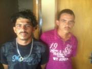 Suspeitos de homicídio: Franksmar de Sousa Carneiro, e Daniel Sousa Miranda