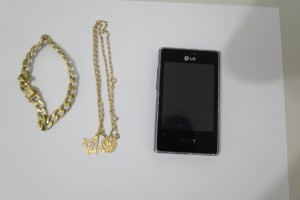 Produtos roubados e recuperados