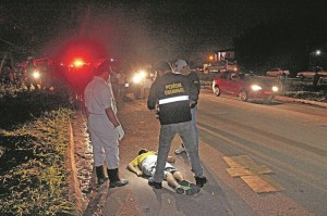 Assim que subiram na van para assaltar, Klebson e Daydivan foram assassinados e jogados para fora do coletivo, que seguiu viagem normalmente