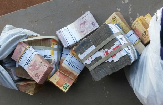 R$ 500 mil encontrados