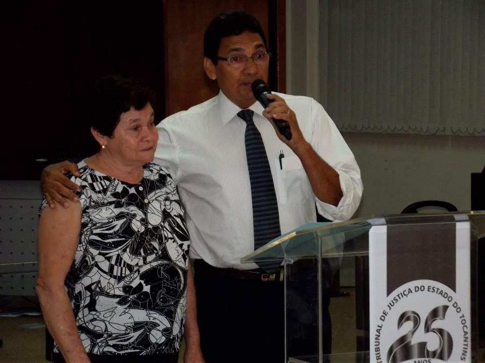 Familiares do oficial de Justiça, Aldo Machado