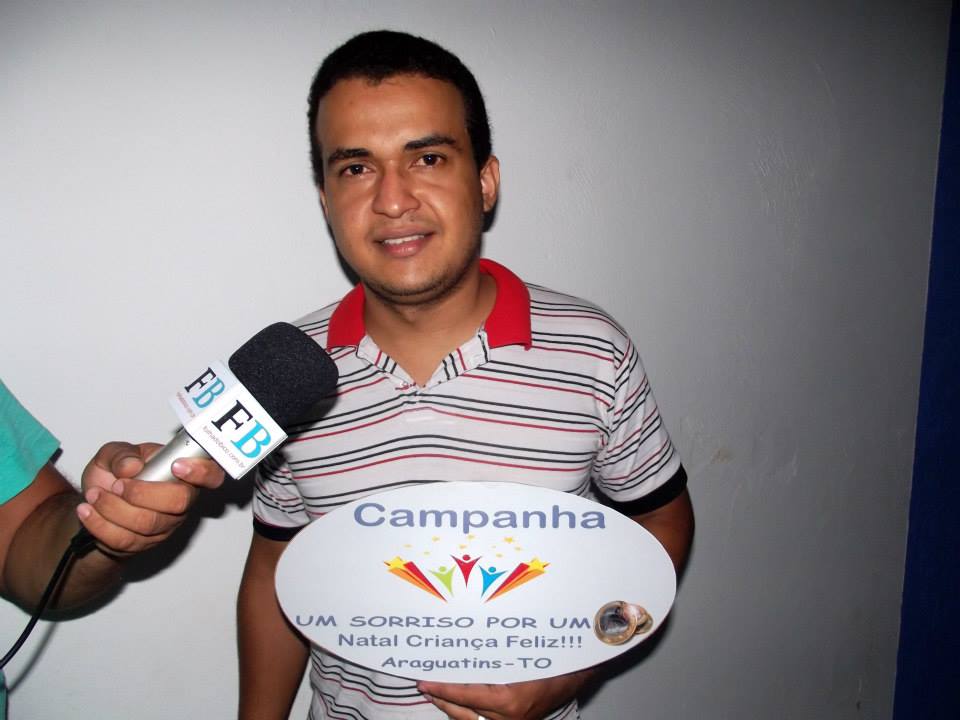 Professor, Alex Montel de Sousa, coordenador da campanha