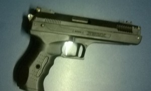 Simulacro de arma de fogo