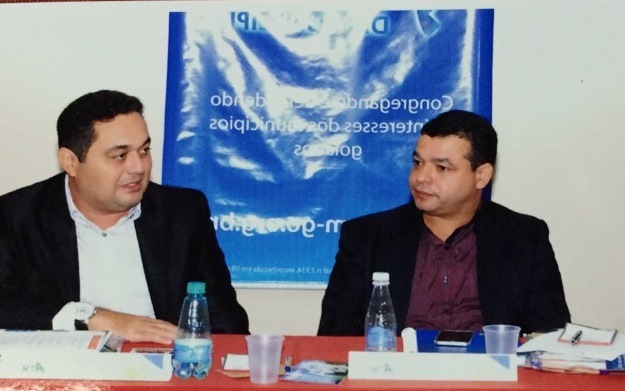 Prefeito de Pedro Afonso, Jairo Mariano (Esq.) e o secretário-Executivo da ATM, Jailton Bezerra