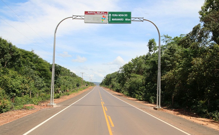 Pavimentação na MA 334 beneficia turismo local e eleva a qualidade de vida dos moradores. Foto: Jackson Martins
