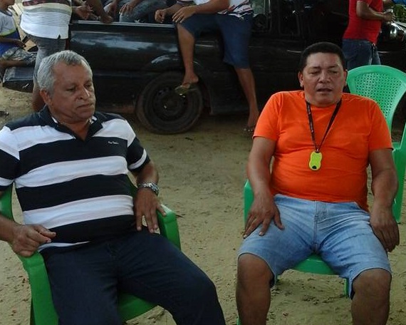 Iderval e Queiroz juntos este final de semana durante almoço