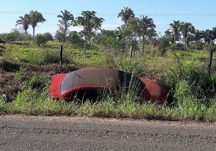 Acidente de domingo na TO-404