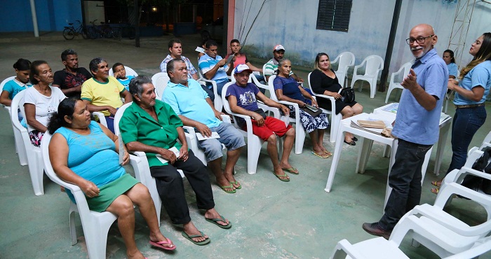 Mais de 15 catadores participaram da reunião sobre o Lixo & Cidadania em Araguatins