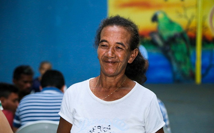 "É bom saber que tem pessoas pensando na gente", disse Maria sobre o Projeto