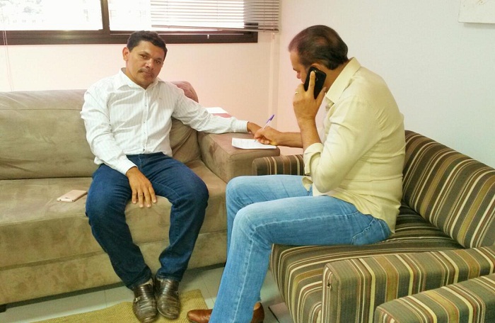 Alday acompanhou a conversa do senador com o superintendente do Banco do Brasil