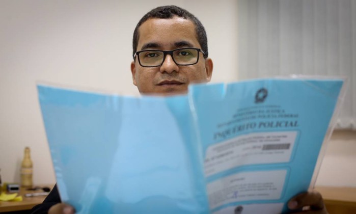 O promotor Paulo Sergio, de Augustinópolis, investiga crimes eleitorais no estado